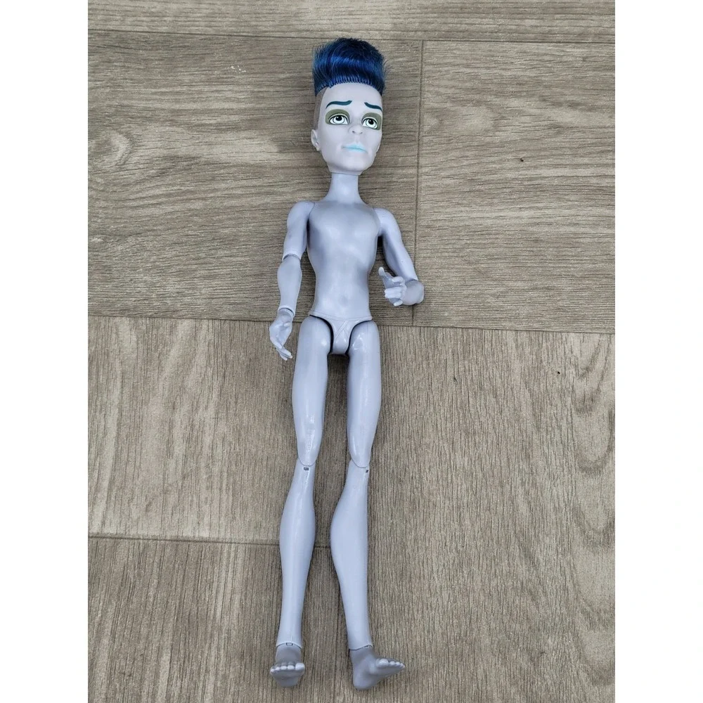 Monster High Slo Mo Mortavitch Boy Nude Doll No Clothes AS IS Mattel 2008